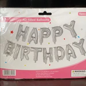 H A P P Y   B I R T H D A Y   B A L L O O N S